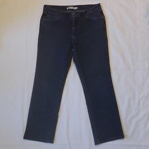 Levi's 505 Straight Leg Denim Blue Jeans 10